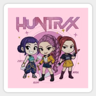 Huntrix Kpop Demon Hunters Kids Back to School Outfit M4746 Sticker